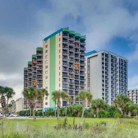 Hosteeva Oceanview Condo At Meridian Plaza Myrtle Beach Exterior photo